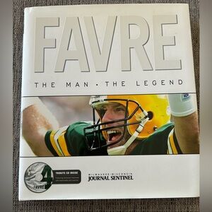 Favre: The Man The Legend Book - Green and White